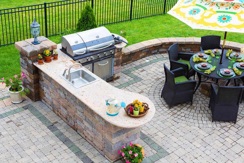 Our Pool Outdoor Kitchen Construction Backyard Living Space Wanaque, Passaic County, NJ